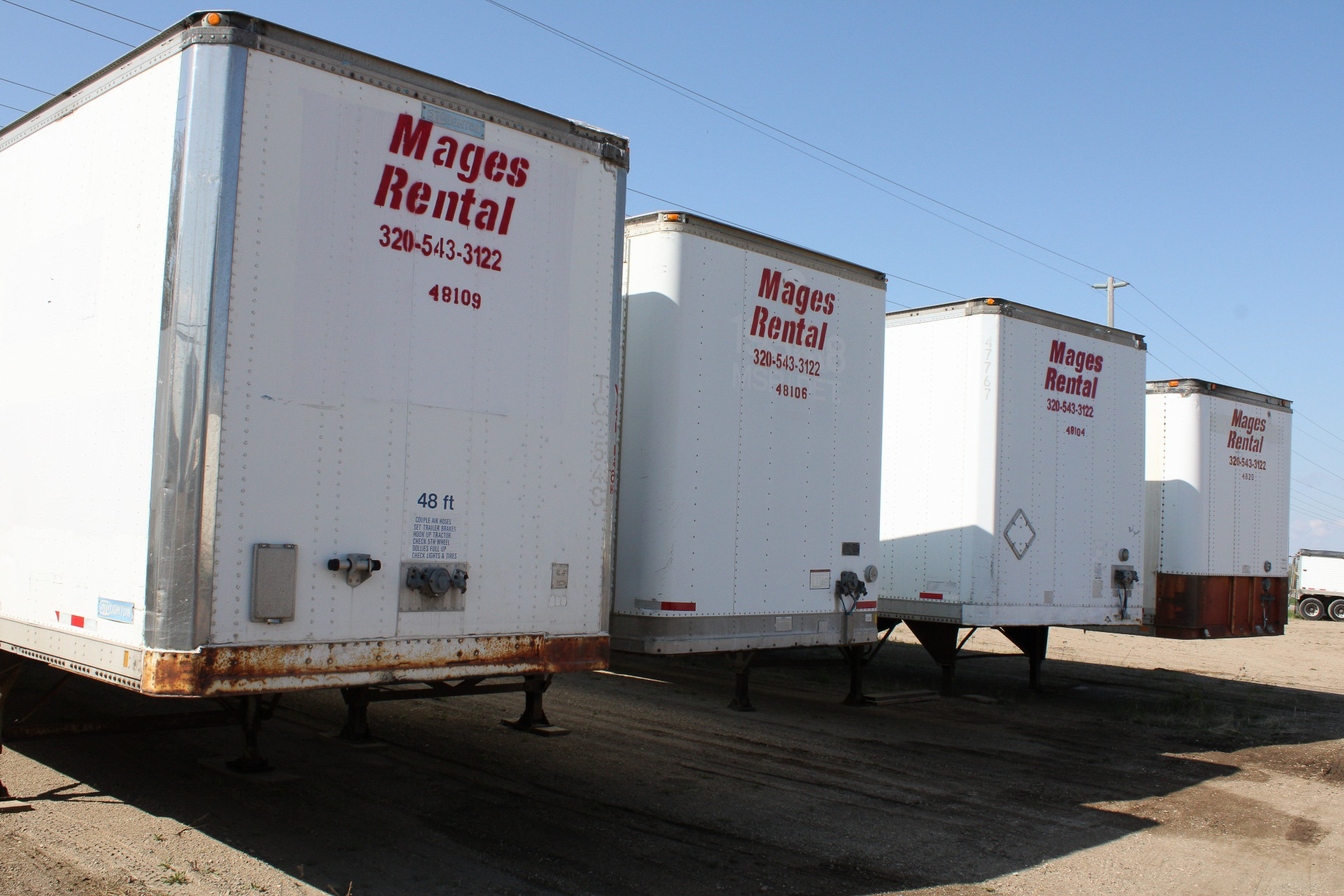 image of the mages rental trailers