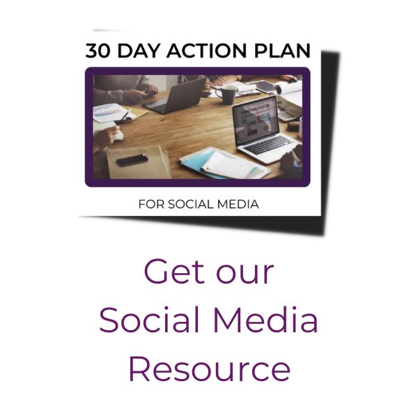 Get our social media resource - 30 day action plan for social media