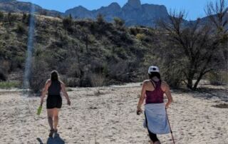 kayla exploring Catalina State Park